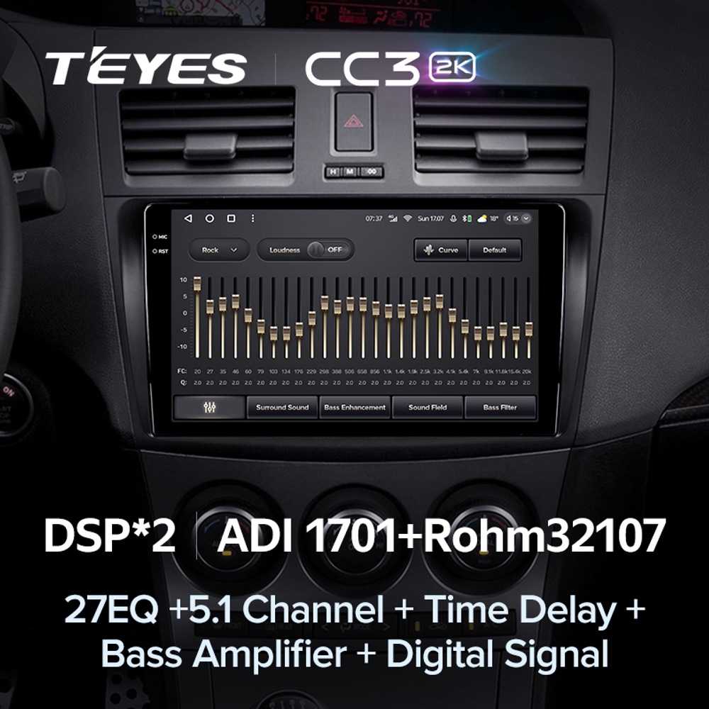 Teyes CC3 2K 9"для Mazda 3, Axela 2009-2013