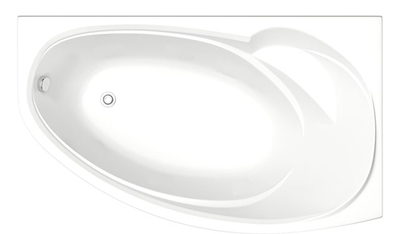 Ванна акриловая BAS Флорида правая 1600х880 с каркасом