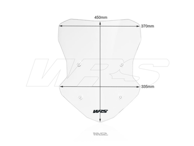 WRS Touring Ветровое стекло BMW F 900 XR прозрачное