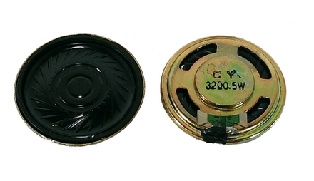 Динамик d=27мм 32 Ом 0,5Вт