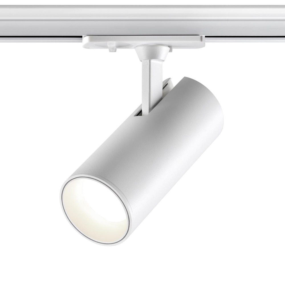 359160 PORT NT23 238 белый Светильник трековый однофазный трехжильный IP20 LED 24W 220V 4000К 2300Лм SELENE