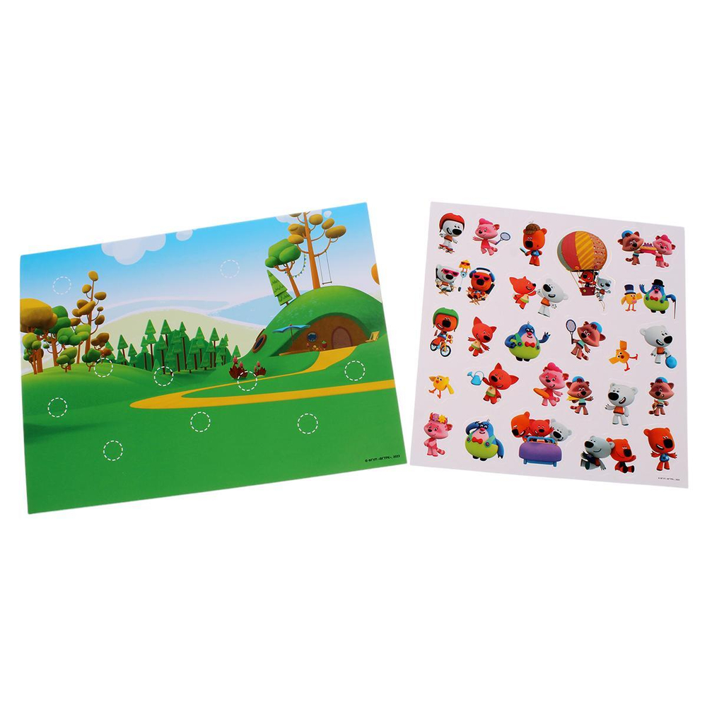 Развивающие липучки "Ми-ми-мишки" 4660254411197 (Умные игры)