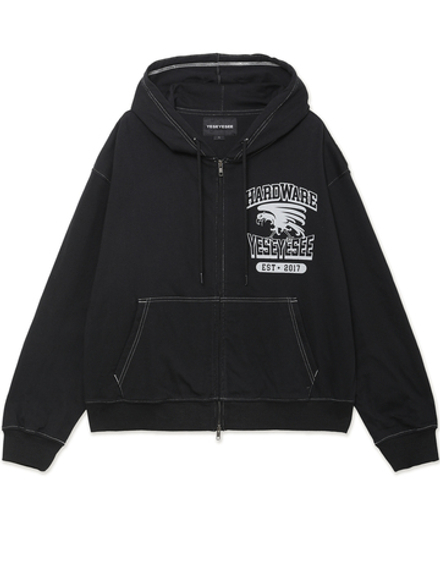 Толстовка С Капюшоном На Молнии Y.e.s Single Stitch Hoodie