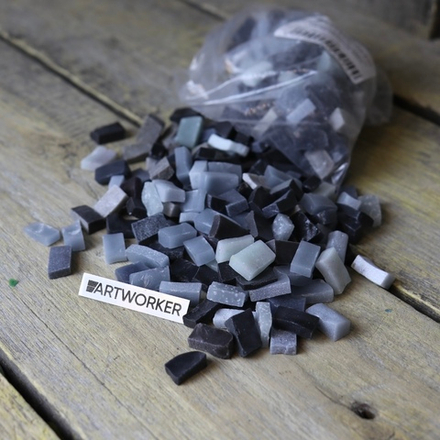 Цветная колотая смальта SM-Set-Darkstone 600гр