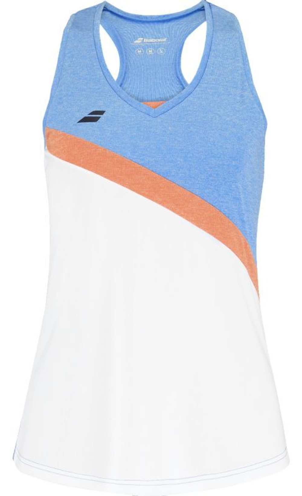 Футболка для девочки теннисная Babolat Play Tank Girl - разноцветный