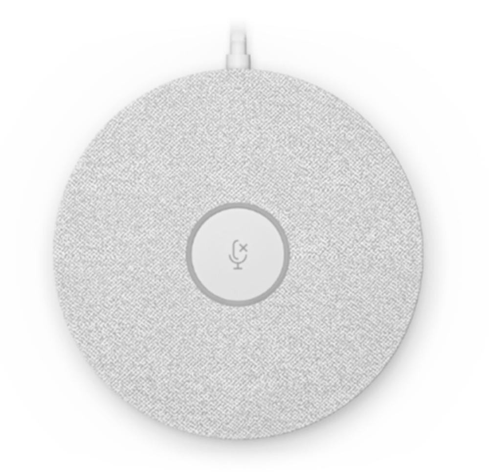 Микрофон  Logitech Rally Mic Pod White