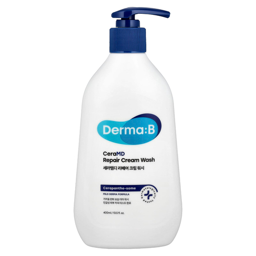 Derma:B, CeraMD Repair Cream Wash, 400 мл (13,5 жидк. унц.)