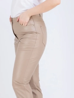 Брюки кожаные женские, джеггинсы женские