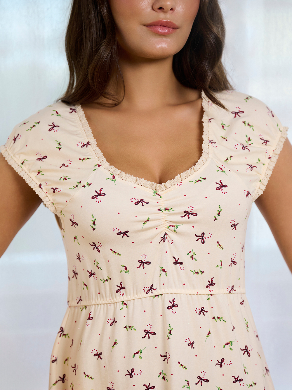 Женская ночная сорочка Indefini (Арт. 5204SDX)