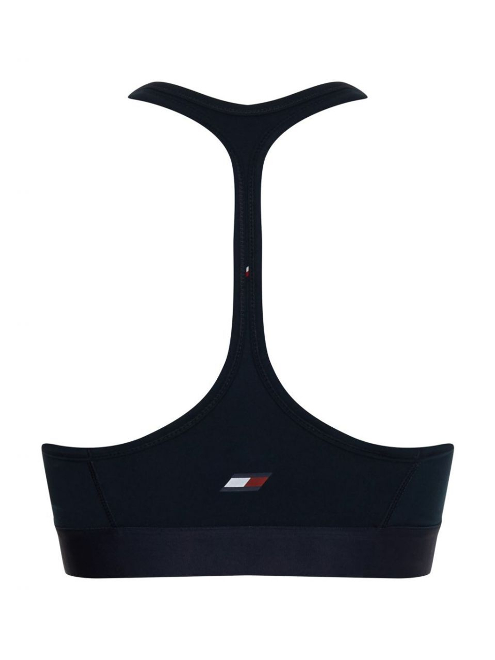 ТОП теннисный Tommy Hilfiger Mid Intensity Tape Racer Bra - небесный