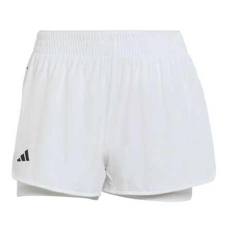 Женские теннисные шорты Adidas Climacool 2in1 Match - white