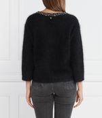 Хлопковый свитер Liu Jo - черный(CF3225 MA97L)