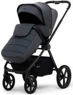 Детская коляска Rant Teo Soft 3 в 1 с автокреслом Miro Black Graphite