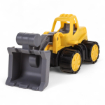 Пластмассовая игрушечная машина Toy Bibib "Эвакуатор с трактором", упакет полиэт.сетка