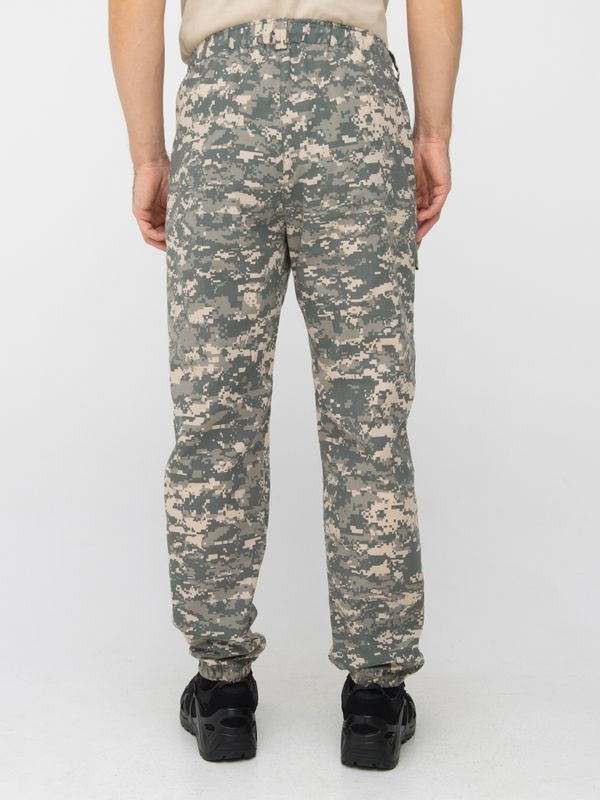 Брюки летние Стрелок ткань Смесовая (Сорочка) цвет 128/2 (светлый пиксель)