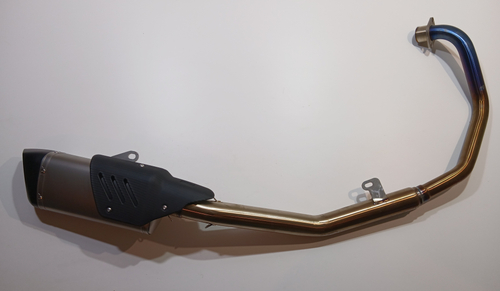 Глушитель в сборе мотоцикл Motoland 300 DF BIG BORE