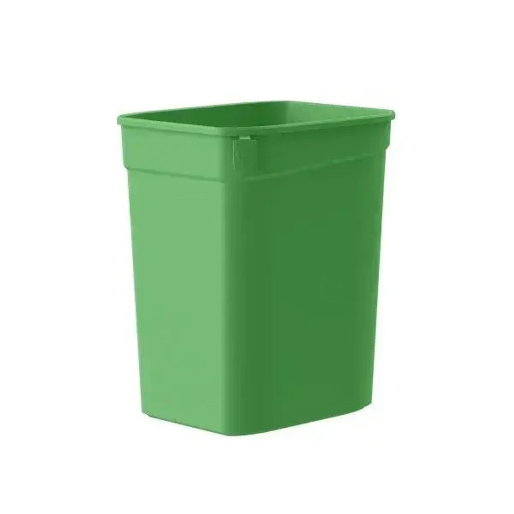 Контейнер для мусора без крышки eco bin 25л (зеленый) (комплект 5 шт)