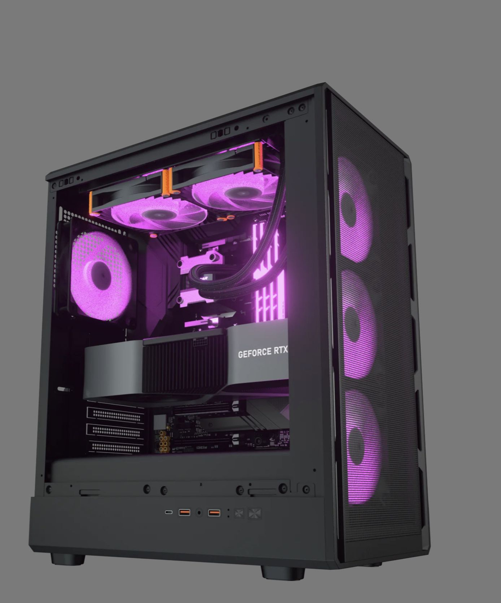 Игровой компьютер RYZEN 7500F/ RTX4060 / DDR5 32GB / SSD m.2 1Tb/Win 11