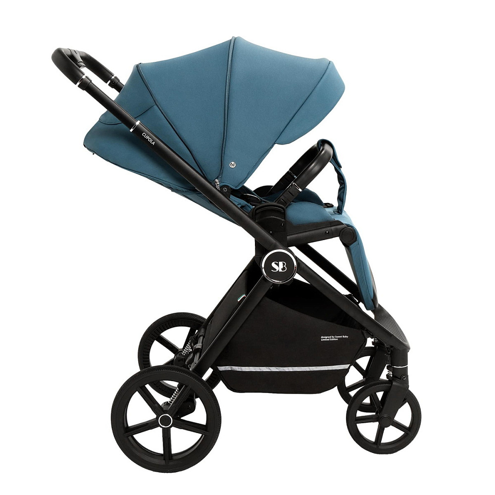 Коляска 3 в 1 Sweet Baby Cupola New + автокресло Premier Black Ocean Green