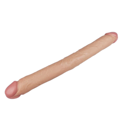 Двухголовый прямой фаллоимитатор Slim Ultra Double Dildo (42,5*4,5 см)