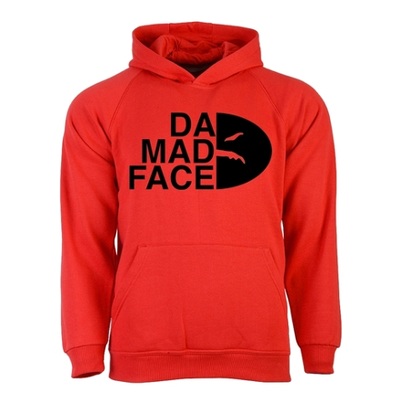 Толстовка Onyx Da Mad Face красная