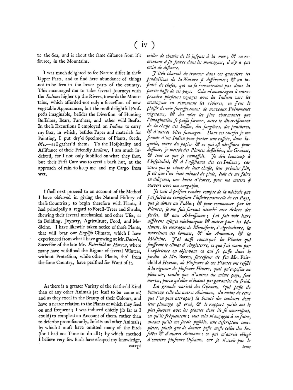 The natural history of Carolina, Florida, and the Bahama Islands. containing the figures of birds, beasts, fishes, serpents, insects and plants. Volume 1 | Mark Catesby