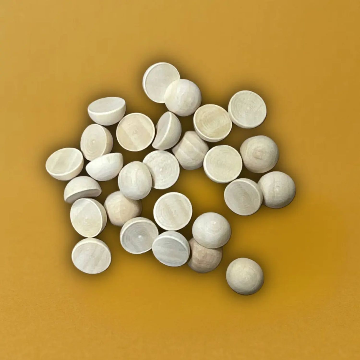 деревянные полубусины 10мм,упаковка 25шт