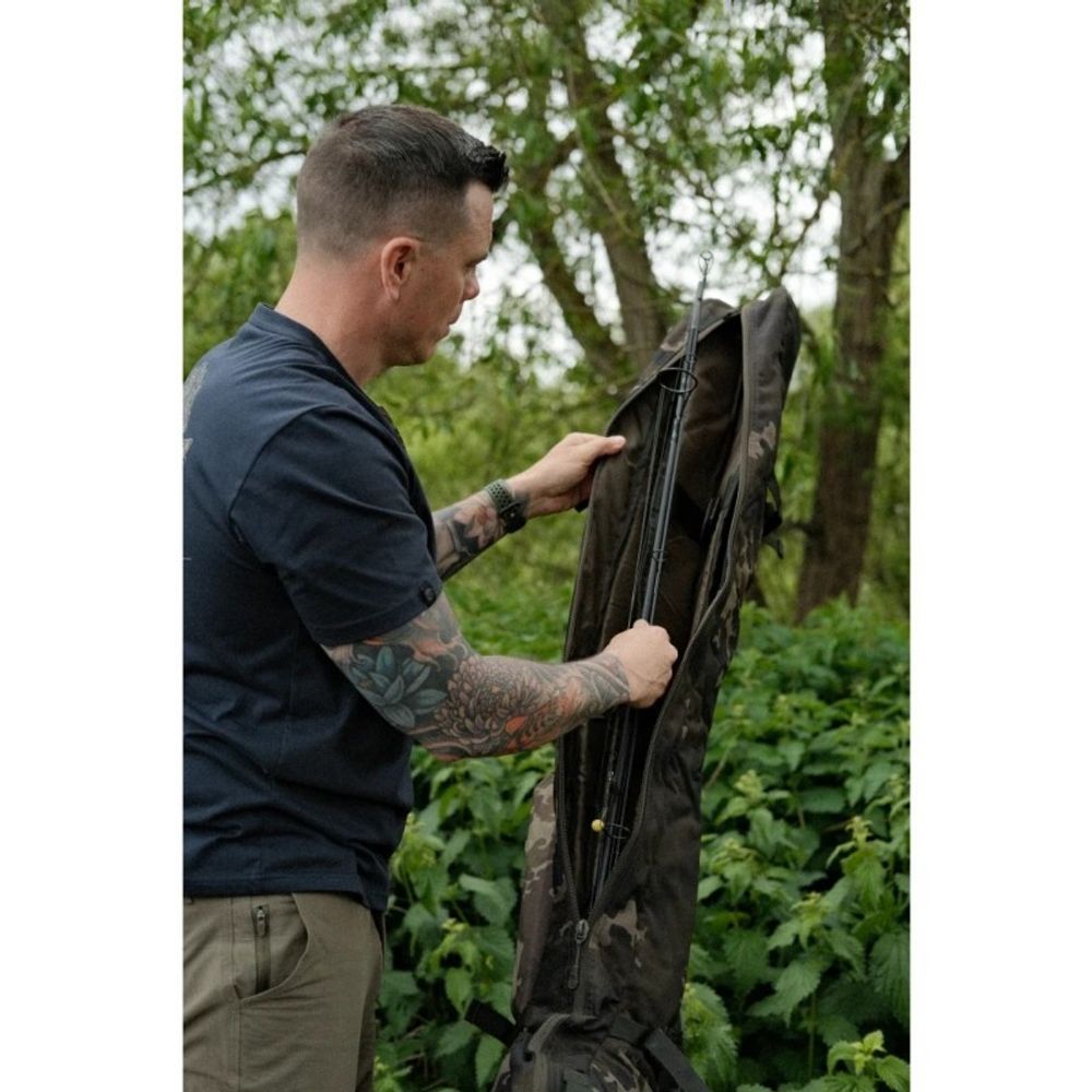 KORDA Чехол для 3-х удилищ Compac 3 Rod Holdall 13ft Dark Kamo
