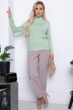 Водолазка "Осенняя история" Б7235 (фисташка) LT Collection (Акция)