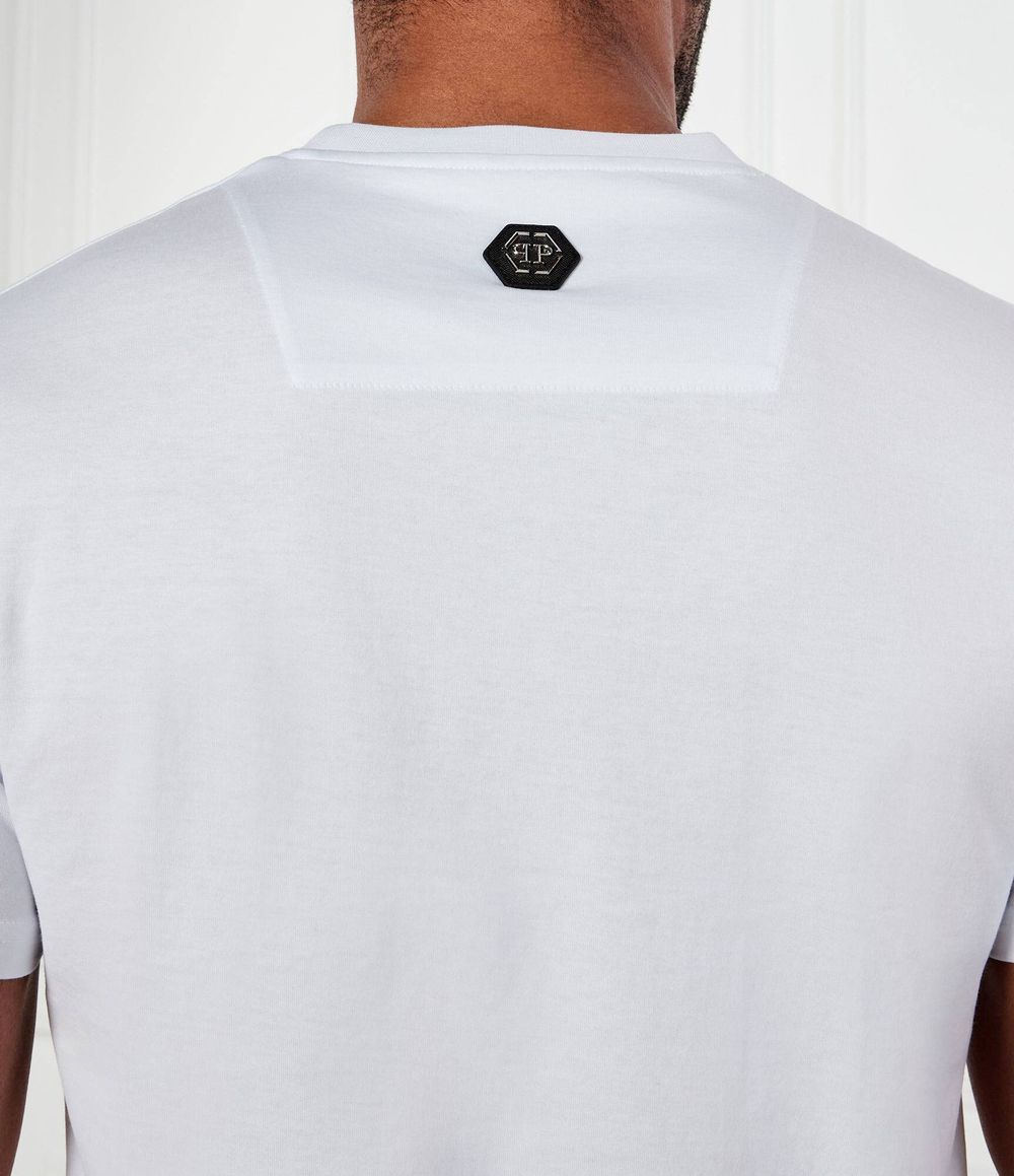 Футболка Hexagon Philipp Plein - белый(MTK8106 PJY002N)