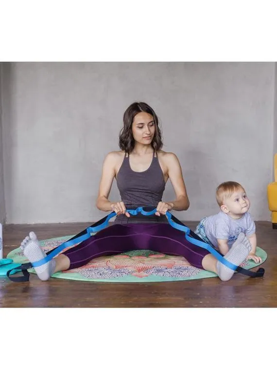 Носки для йоги прорезиненные, размер 36-38, цвета микс