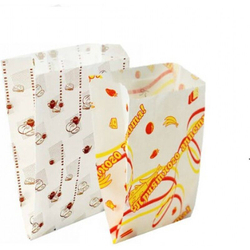 Пакет бумажный/жиростойкий для фри  (100шт)