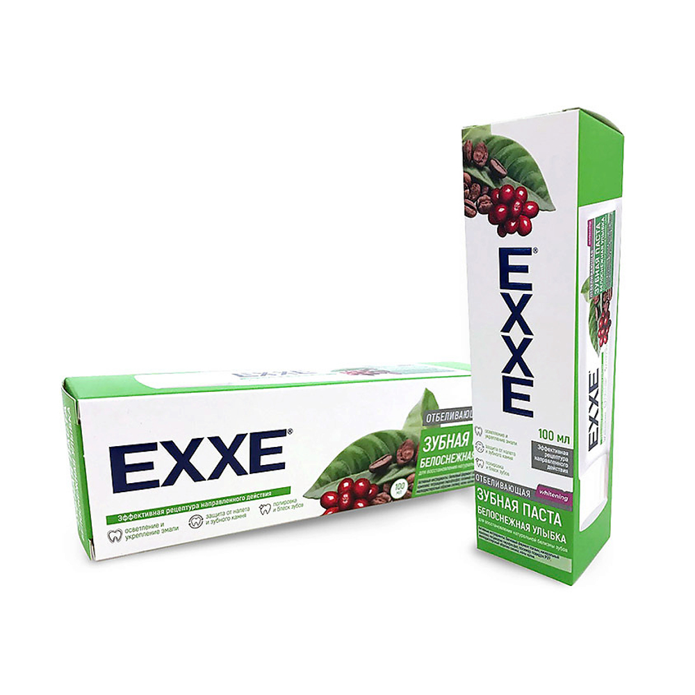 EXXE Зубная паста Белоснежная улыбка, отбеливающая, 100 мл