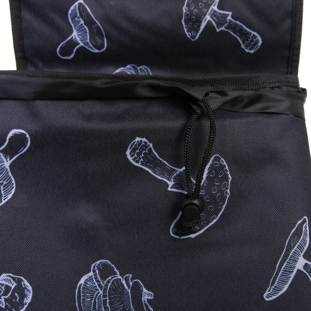 Тележка хозяйственная с сумкой (92*27*33см, колеса 16см,грузоподъемность до 30 кг.) грибы DC308