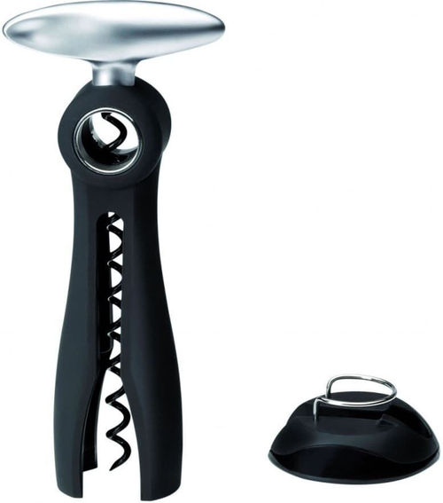 Штопор со срезателем фольги Salma, черный, Peugeot Vin