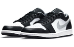 Jordan Air Jordan 1 low "shadow" Vintage Delicate Details Shock Absorption Anti-slip Wear Low Help Retro Basketball Shoes Same Black and White Grey