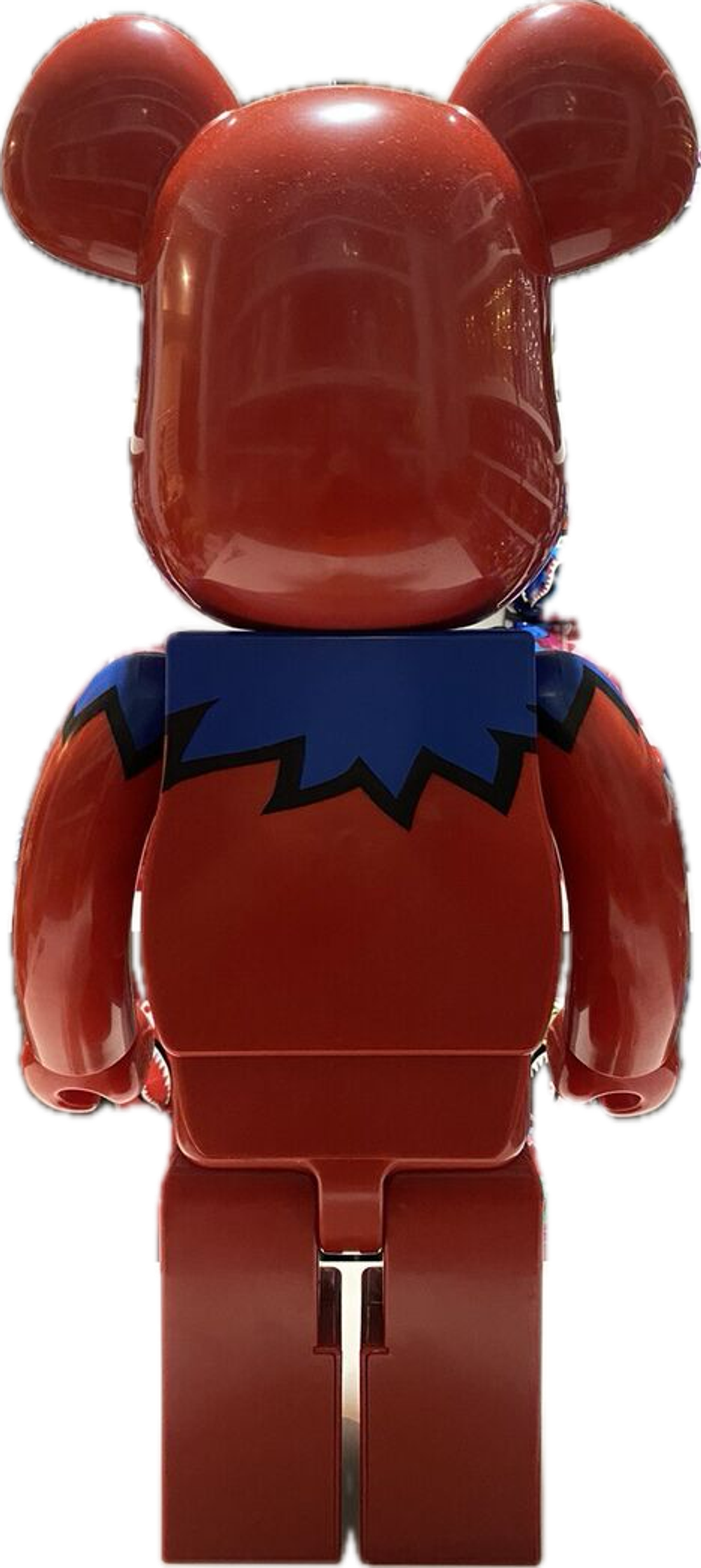 BE@RBRICK GRATEFUL DEAD DANCING BEARS ORANGE 1000% 2014