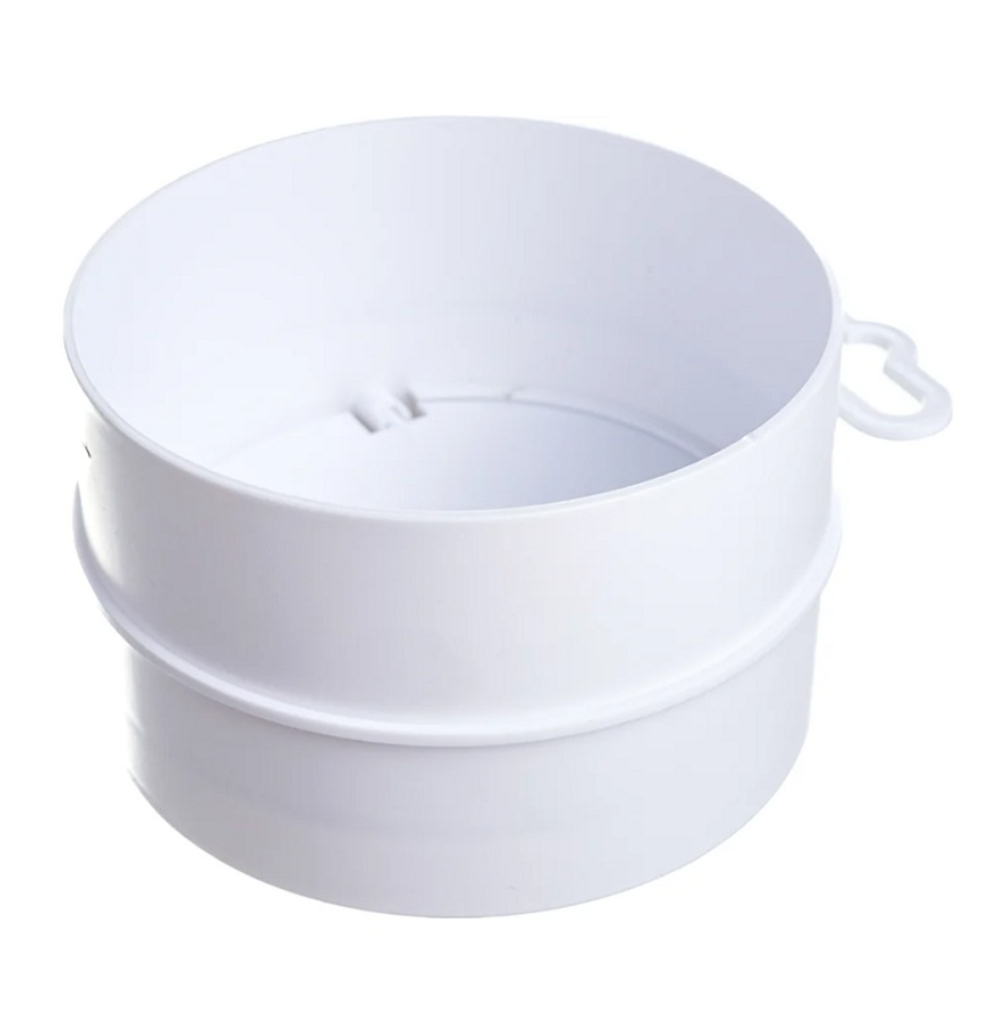 Соединитель для круглых каналов Era 10СКПО, d=100 мм с обратным клапаном