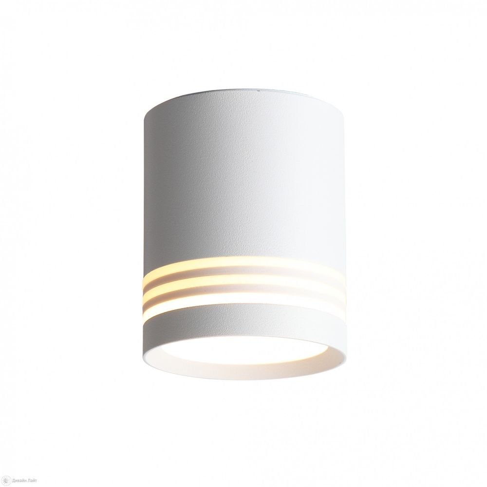 ST101.502.05 Светильник потолочный Белый LED 1*5W 3000K 390Lm Ra&amp;gt;80 120° IP20 D68xH80 170-240V Накладные светильники
