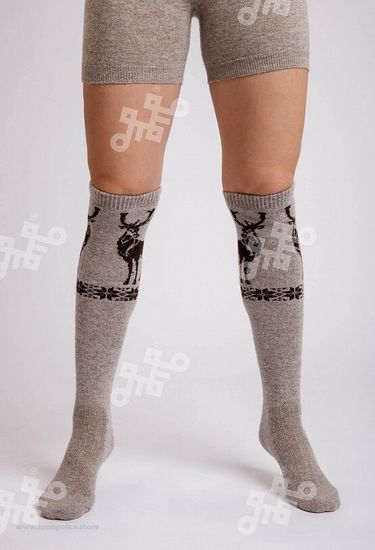 Гольфы из 100% монгольской шерсти