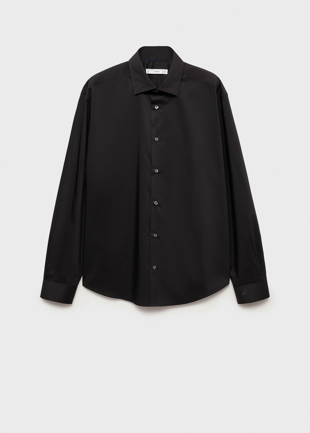 Рубашка regular fit из хлопка стретч