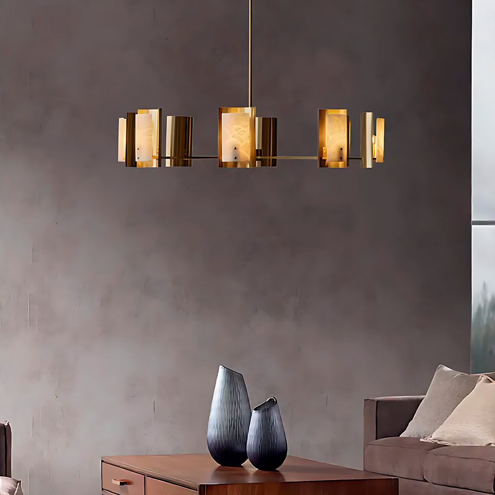 Chandelier  Alabastrina by Glustin Luminaires