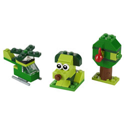 LEGO Classic: Зелёный набор для конструирования 11007 — Creative Green Bricks — Лего Классик