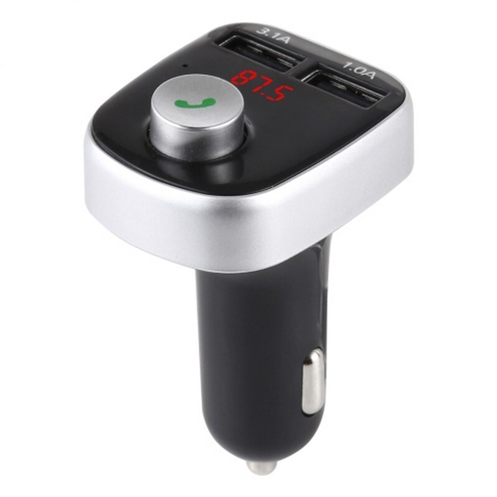 Автомобильный FM-трансмиттер A20 Bluetooth (черный)