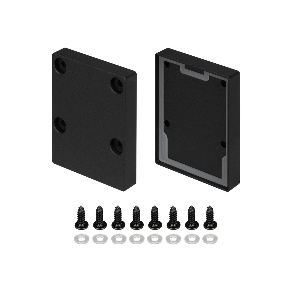 Заглушка IP-LINE-4050 BLACK глухая (Arlight, Металл) 055282