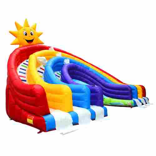 Надувная водная горка «Солнечный скат» 10*8*7 м