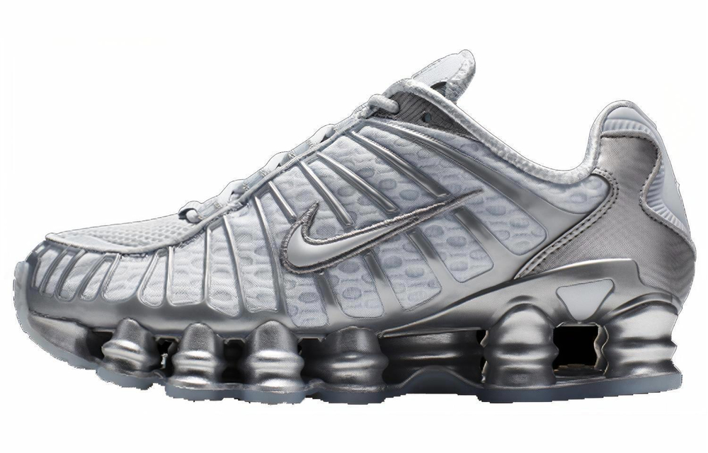 Кроссовки Nike Shox Tl Pure Platinum (Женская размерная сетка)
