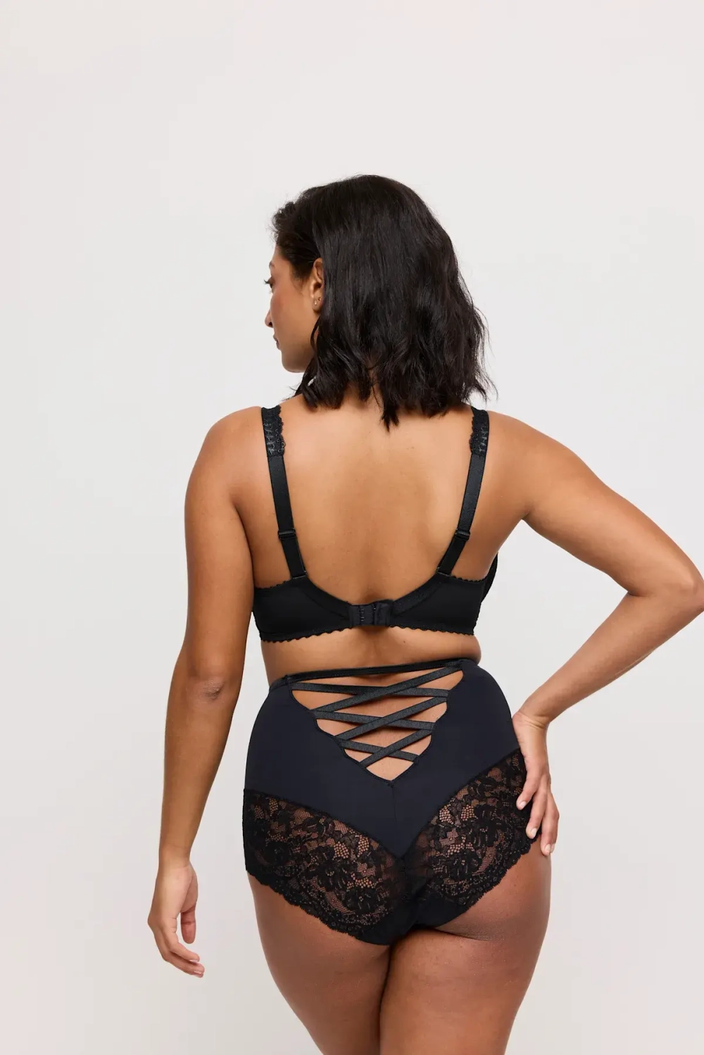 PRIMADONNA SHIMLA Трусы с высокой талией, черный