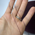 CASHWOOL - Zegna Baruffa; 100% меринос; 2400м/100гр, (2/48); col. 169048 цвет: темно-бордовый