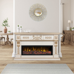 Каминокомплект Real Flame Corsica 42/BV WT с очагом Beverly 1000 (без обогрева)